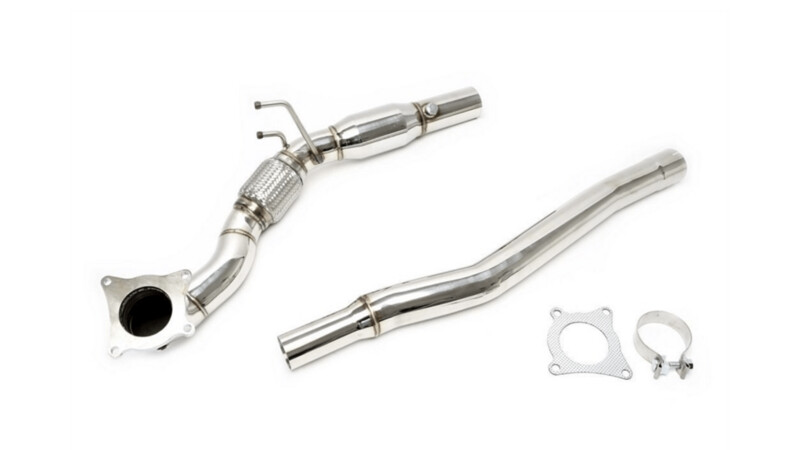 TA Technix Downpipe met catalysator passend voor Audi A3/S3 (8P), TT-S (8J)/ VW Golf VI R (1K)