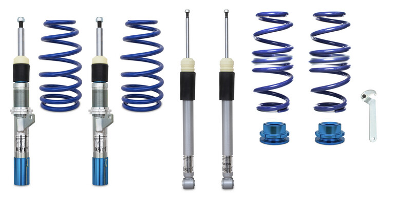 BlueLine schroefset voor A3 (GY) 2020 - Audi A3 (GY) 35 TFSI/ 40 TFSI/ 30 TDI/ 35 TDI/ 40 TDI, 2020-, (A) alleen geschikt voor modellen met starre achteras link (torsie), schroefdraad/veer BlueLine schroefset voor A3 (GY) 2020 - Audi A3 (GY) 35 TFSI/ 40 TFSI/ 30 TDI/ 35 TDI/ 40 TDI, 2020-, (A) alleen geschikt voor modellen met starre achteras link (torsie), schroefdraad/veer