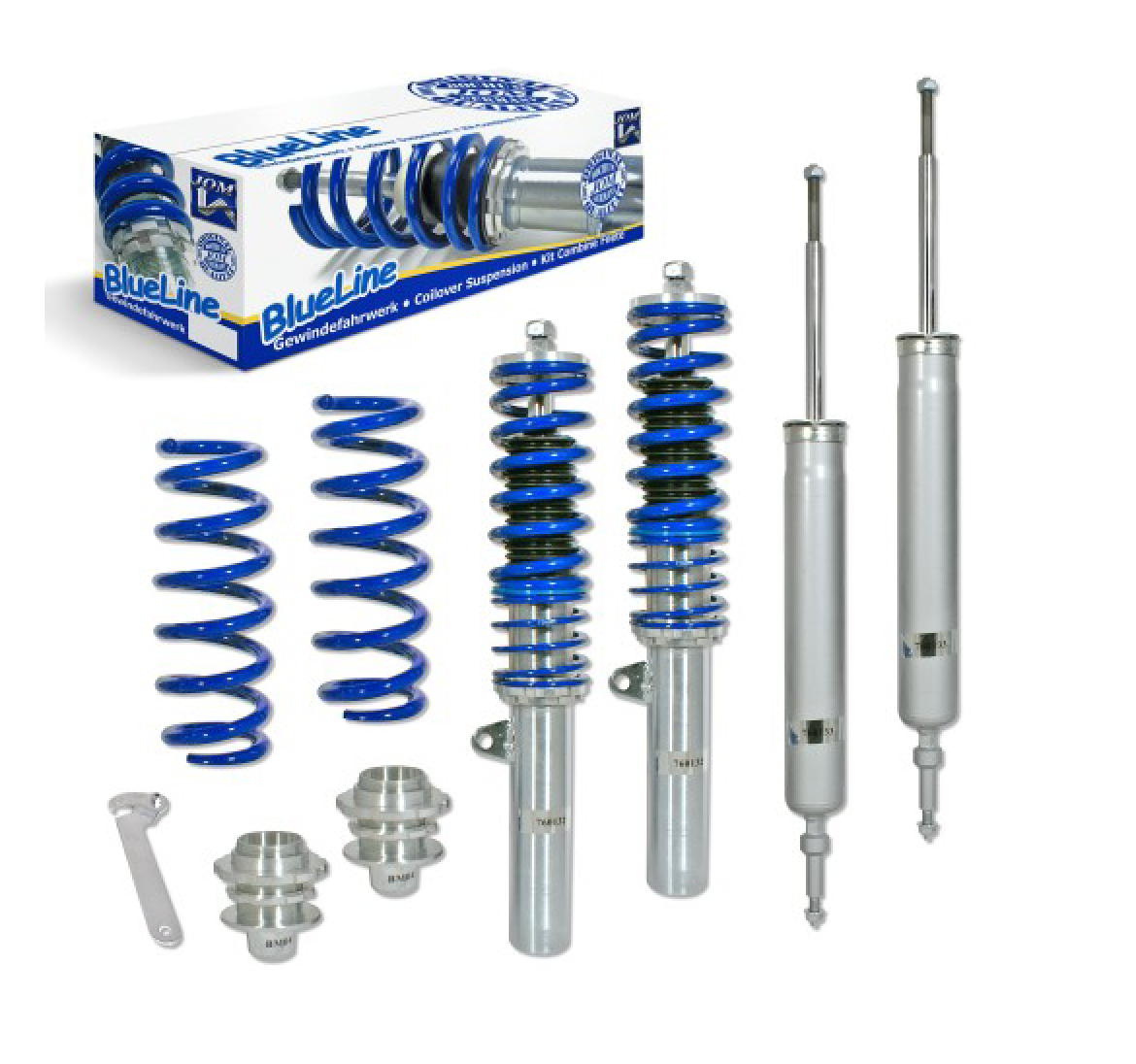 BlueLine schroefset geschikt voor BMW 3 Serie (E90, E91, E92, E93) gebouwd tussen 2005 en 2013, behalve X-Drive en M3 modellen