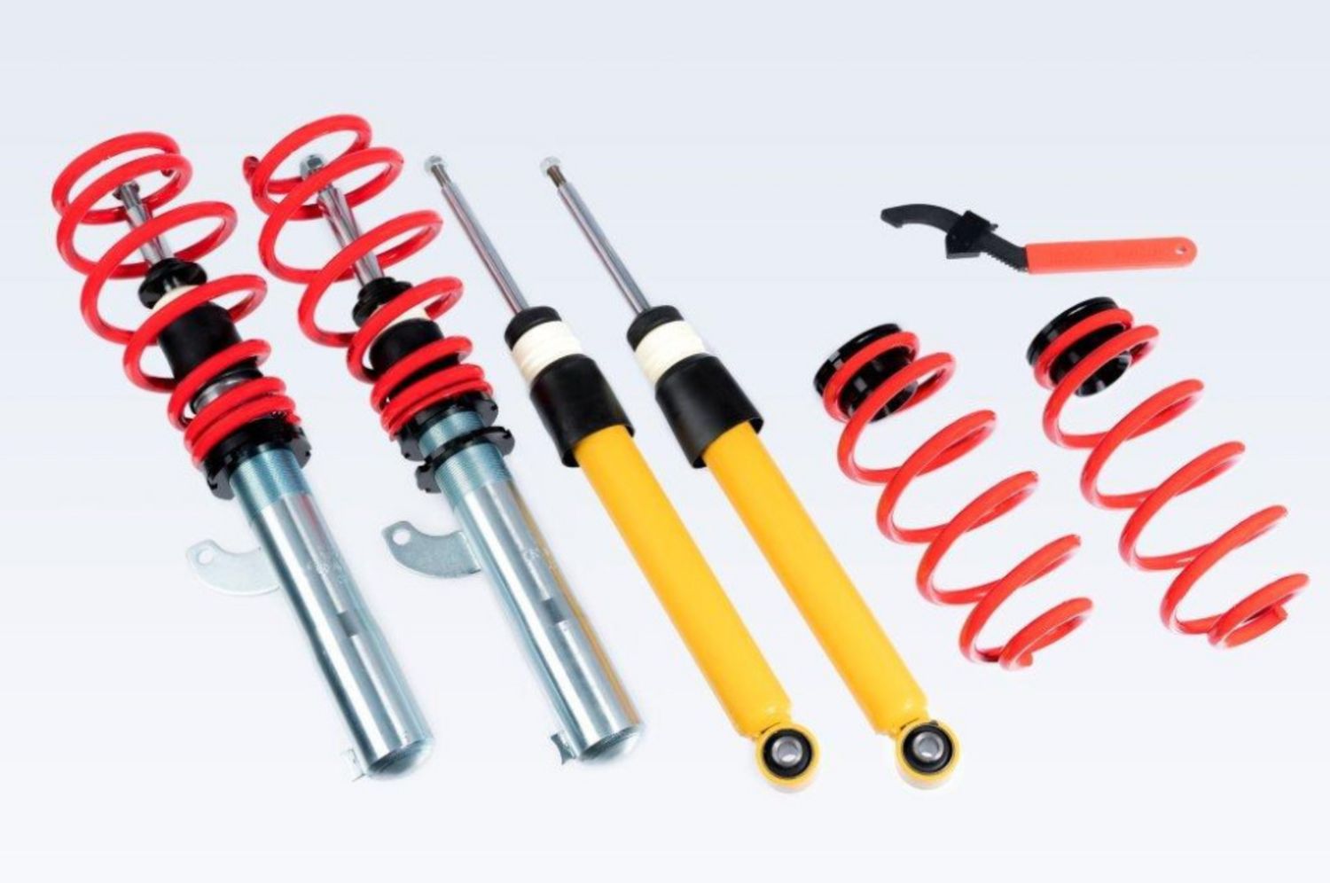 V-MAXX X-street VW Passat Ø55mm front strut clamping / from 1105KG. up to 1200KG. axle load front / 1.9TDi DSG / 2.0TDi / DSG