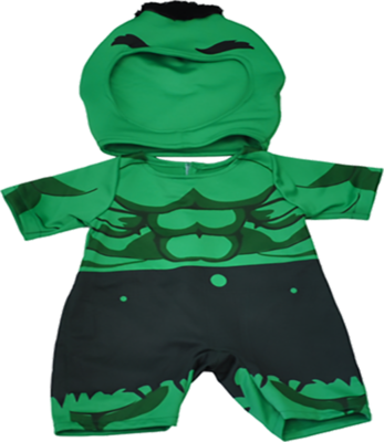 Hulk Superhero Outfit - 16 inches Hulk Superhero Outfit - 16 inches