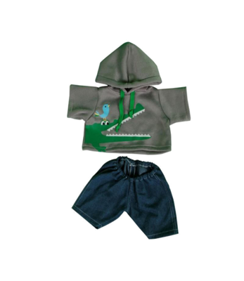 Crocodile Hoodie Outfit - 16 inches Crocodile Hoodie Outfit - 16 inches