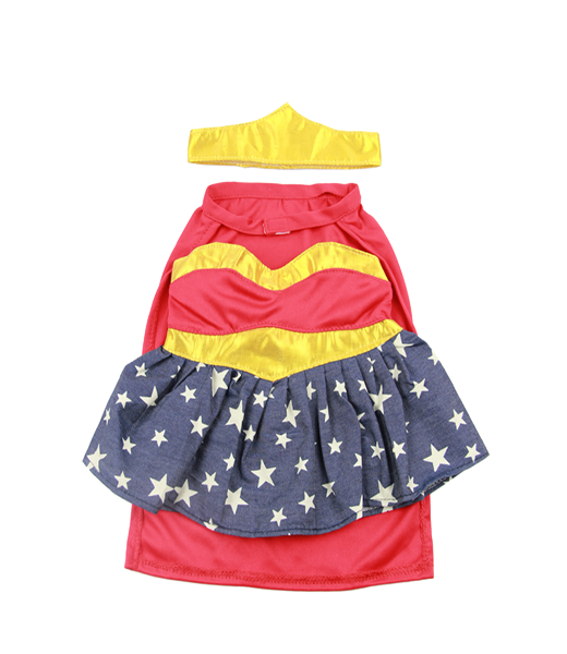 Wonder Woman Superhero Outfit - 16 inches Wonder Woman Superhero Outfit - 16 inches