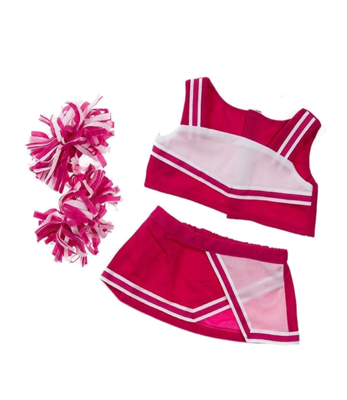 Pink & White Cheerleader Outfit - 16 inches Pink & White Cheerleader Outfit - 16 inches