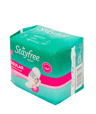 Stayfree regular pads 8s