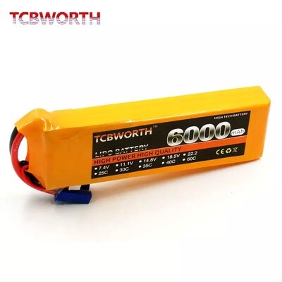 3S Graphene LiPo RC-Akku 11.1V 6000mAh 75-150C 3S Graphene LiPo RC-Akku 11.1V 6000mAh 75-150C