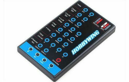 Programming card for the Hobbywing Skywalker ESC