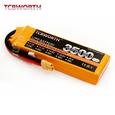 2S LiPo RC-Akku 7.4V 3500mAh 30-60C 2S LiPo RC-Akku 7.4V 3500mAh 30-60C