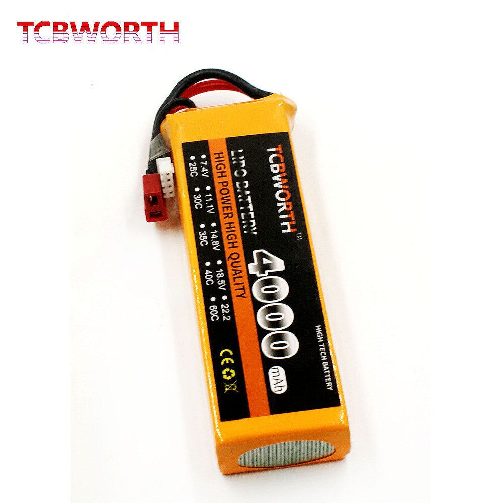 2S LiPo RC-Akku 7.4V 4000mAh 30-60C
