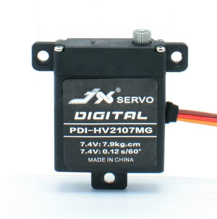 Flächenservo JX PDI-HV2107MG, Digital, HV, 10mm, 7.9 kg/cm, 0.12 sec