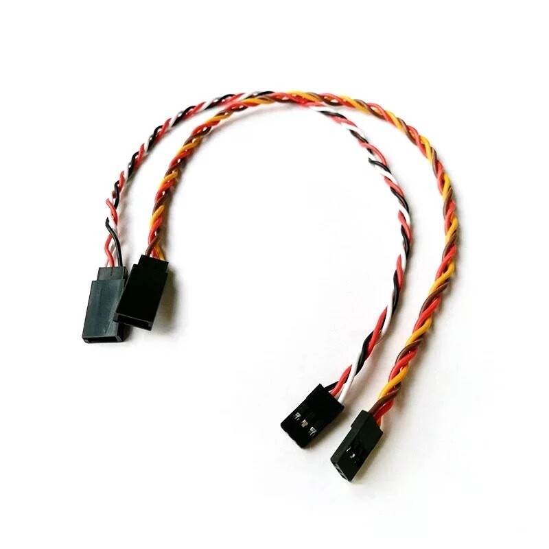 Rallonge de câble servo torsadée 22 AWG, différentes longueurs