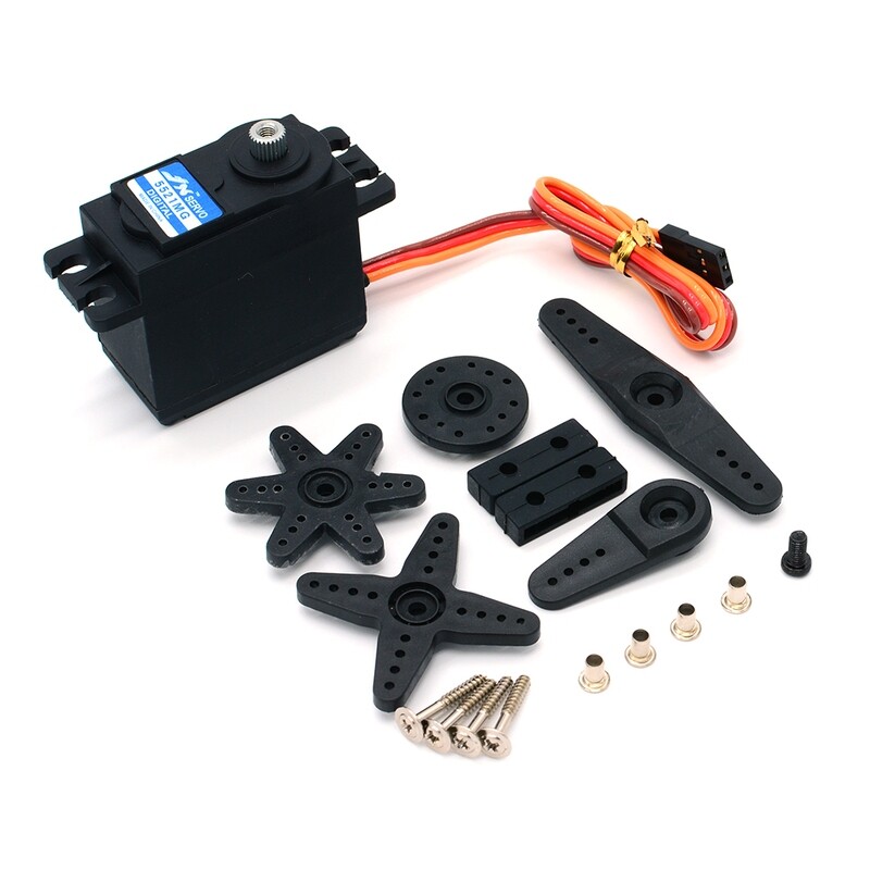 JX Servo PDI-5521MG Digital, 20mm, 20,32 kg/cm, 0,16 s/60° JX Servo PDI-5521MG Digital, 20mm, 20,32 kg/cm, 0,16 s/60°