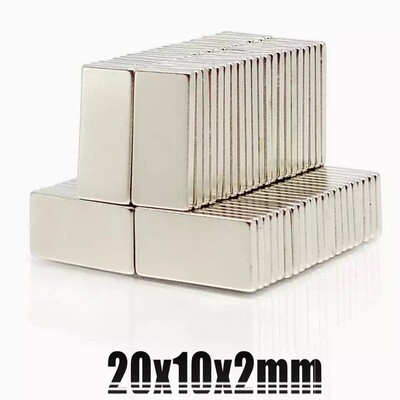 Neodym Magnet 20x10x2mm