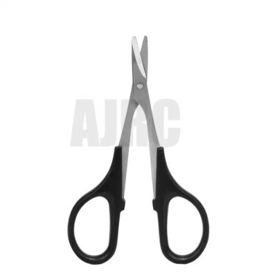 Curved Lexan scissors, 14 x 6.5 cm (L x W)