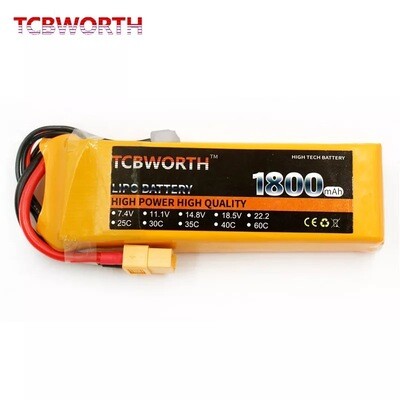 2S LiPo RC-Akku 7.4V 1800mAh 30-60 2S LiPo RC-Akku 7.4V 1800mAh 30-60