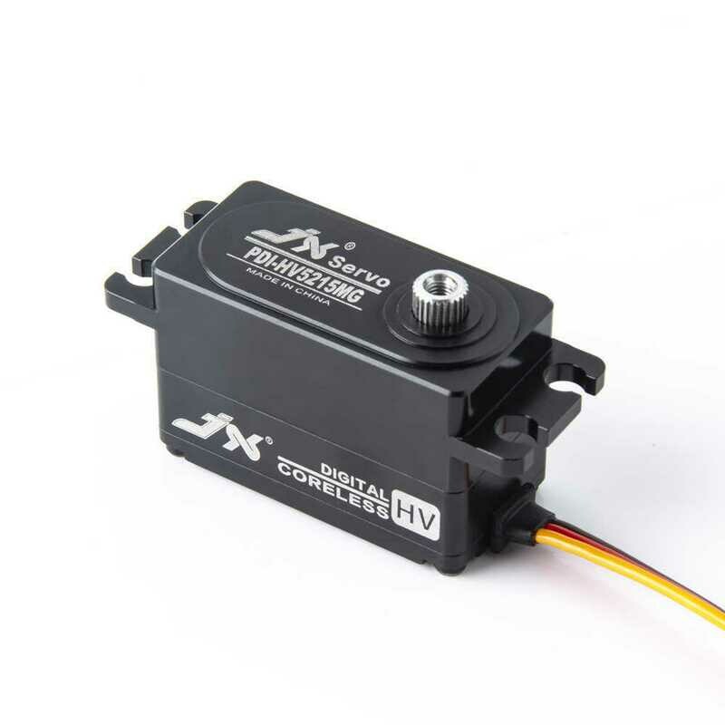 JX Servo PDI-HV5215MG Low Profile, Digital, HV, Coreless, 20mm, 15.6kg/cm, 0.07sec JX Servo PDI-HV5215MG Low Profile, Digital, HV, Coreless, 20mm, 15.6kg/cm, 0.07sec