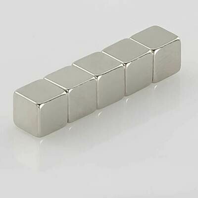 Neodym Block-Magnet 5x5x5mm