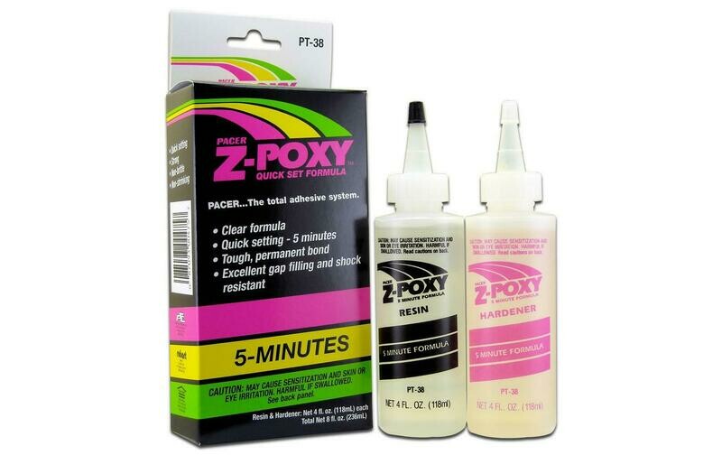 ZAP Z-Poxy 5-Min 2K-Kleber 226gr ZAP Z-Poxy 5-Min 2K-Kleber 226gr