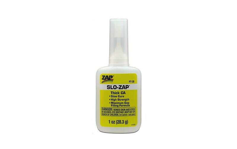 ZAP SLO-ZAP gelb Sekundenkleber dick 28gr ZAP SLO-ZAP gelb Sekundenkleber dick 28gr