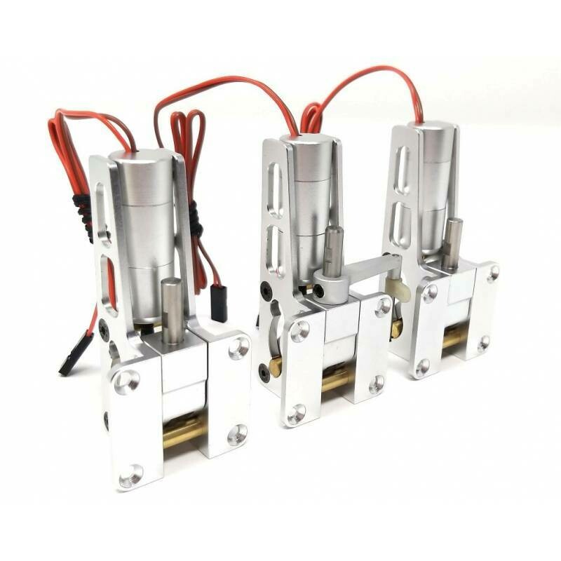 JP Hobby ER-005 5mm Alloy Electric 3 Retracts Set (6kg/Low/Inside) + Controller (optional)