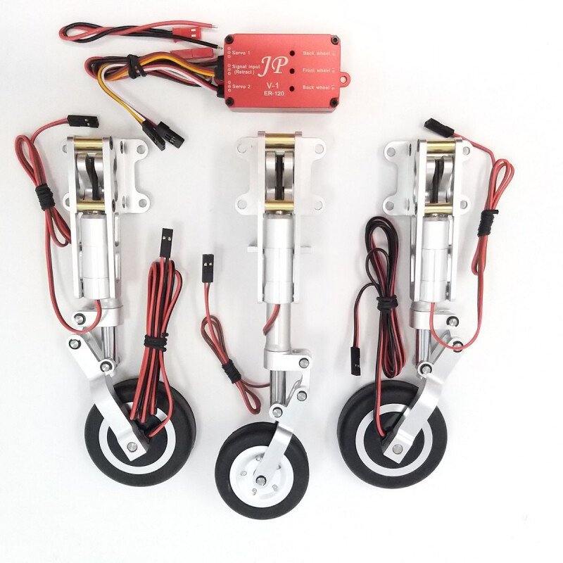 JP Hobby ER-008 Tricycle Full Set with Brakes (HSD Jets Super Viper 1.5m) + Sequencer