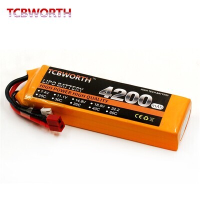 2S LiPo RC-Akku 7.4V 4200mAh 30-60C 2S LiPo RC-Akku 7.4V 4200mAh 30-60C