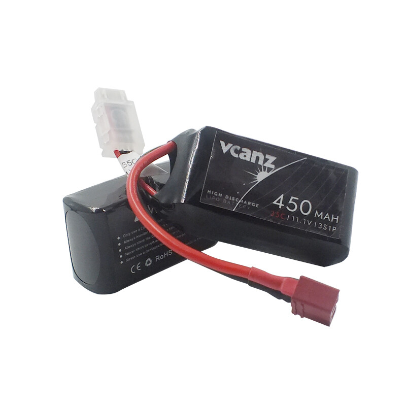 Vcanz 2S 7.4V 450mAh 35-70C Lipo RC-Akku Vcanz 2S 7.4V 450mAh 35-70C Lipo RC-Akku
