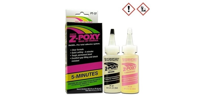 ZAP Z-Poxy 5-Min 2K-Kleber 113gr ZAP Z-Poxy 5-Min 2K-Kleber 113gr