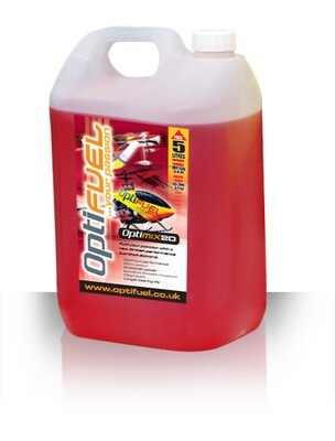 Optifuel-Optimix Super SLV 30% Nitro, model fuel, 5 liters, 20% oil