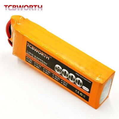 4S Graphene Lipo RC-Akku 14.8V 6000mAh 75-150C 4S Graphene Lipo RC-Akku 14.8V 6000mAh 75-150C