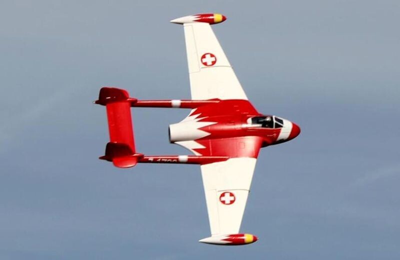 Freewing de Havilland DH-112 Venom V2 - Deluxe, 90mm, PNP-Set