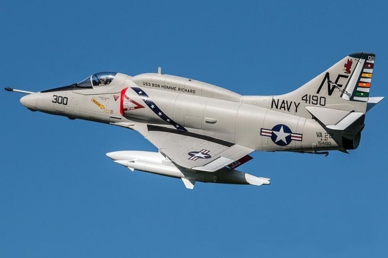 Freewing A-4 Skyhawk Jet V2, 80mm EDF, Spw 940mm, 6S - PNP-Set