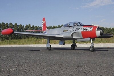 Freewing T-33 Shooting Star USAF, 80mm Impeller-Jet, Spw 1350mm, PNP-Set