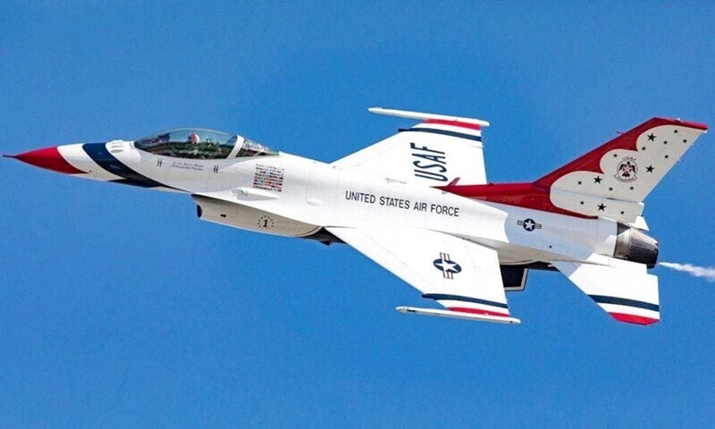 Pilot-RC F-16 Fighting Falcon Turbinen-Jet, Spw 2115mm, ARF mit EZFW