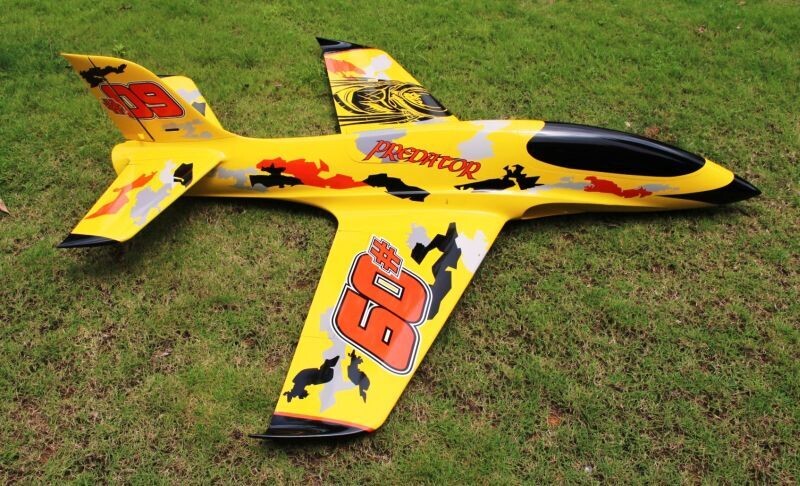 Pilot-RC Full-Composite Predator Turbin Jet Spw 1600mm, ARF mit EZFW