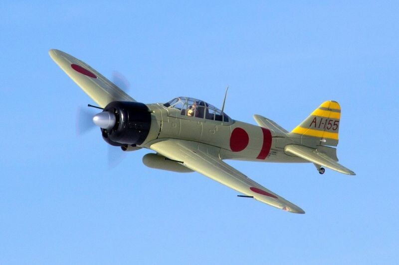 FMS Mitsubishi A6M3 Zero, Spw 1400mm, PNP FMS Mitsubishi A6M3 Zero, Spw 1400mm, PNP