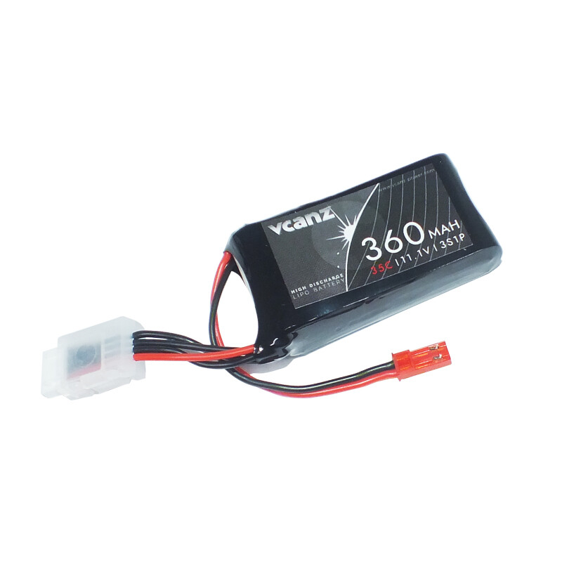 Vcanz 3S 11.1V 360mAh 35-70C Lipo RC-Akku Vcanz 3S 11.1V 360mAh 35-70C Lipo RC-Akku