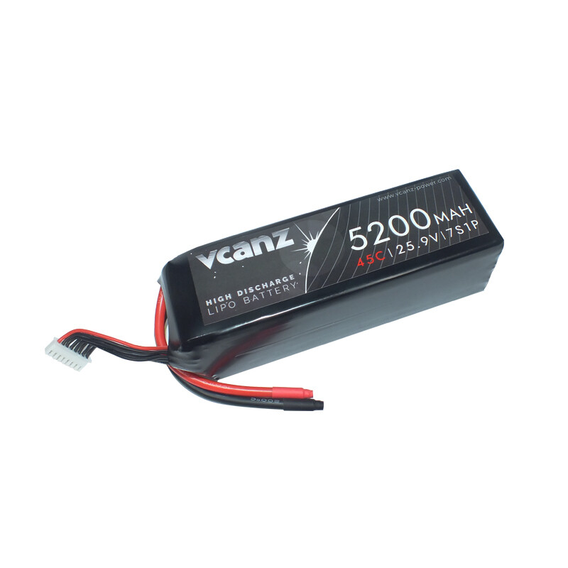 Vcanz 7S 25.9V 5200mAh 45-90C Lipo RC-Akku