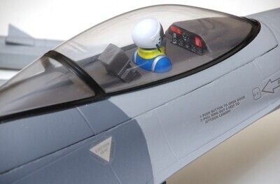 FMS F-16C - V2, 70mm Impeller-Jet, Spw 813mm, PNP mit Gyro