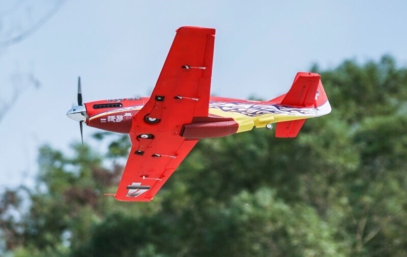 FMS Dago Red P-51 - V2, Spw 1070mm, PNP mit Gyro FMS Dago Red P-51 - V2, Spw 1070mm, PNP mit Gyro