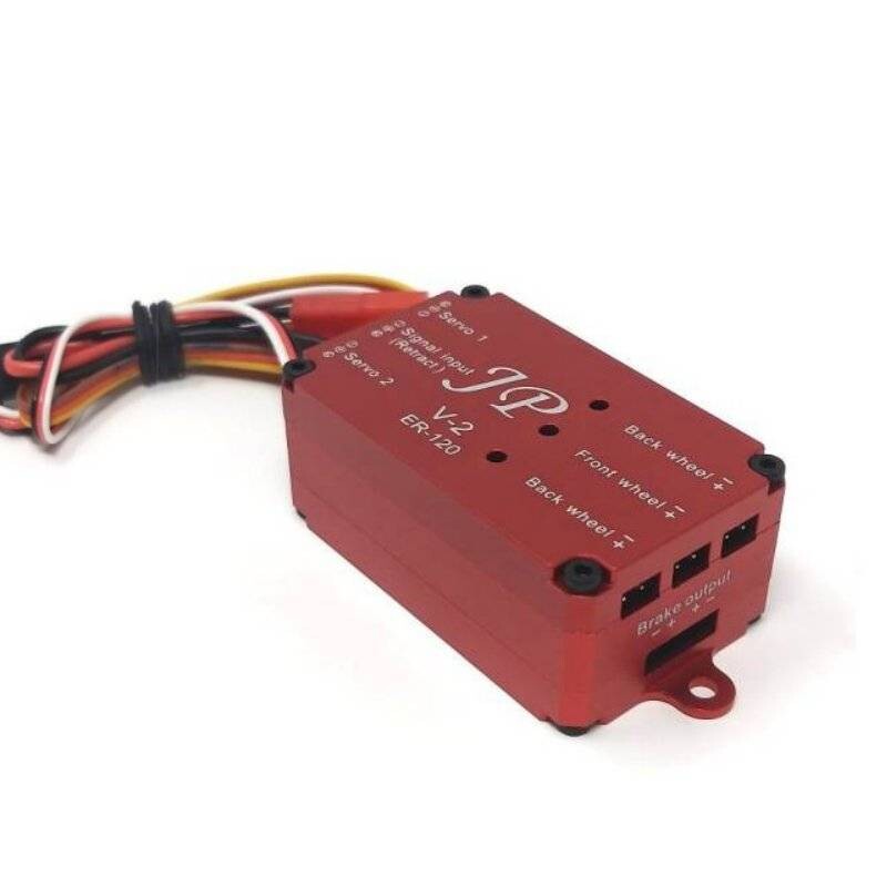 JP Hobby Dreirad-Controller Retract Box ER-120 V2 Fahrwerk mit Bremsmodul