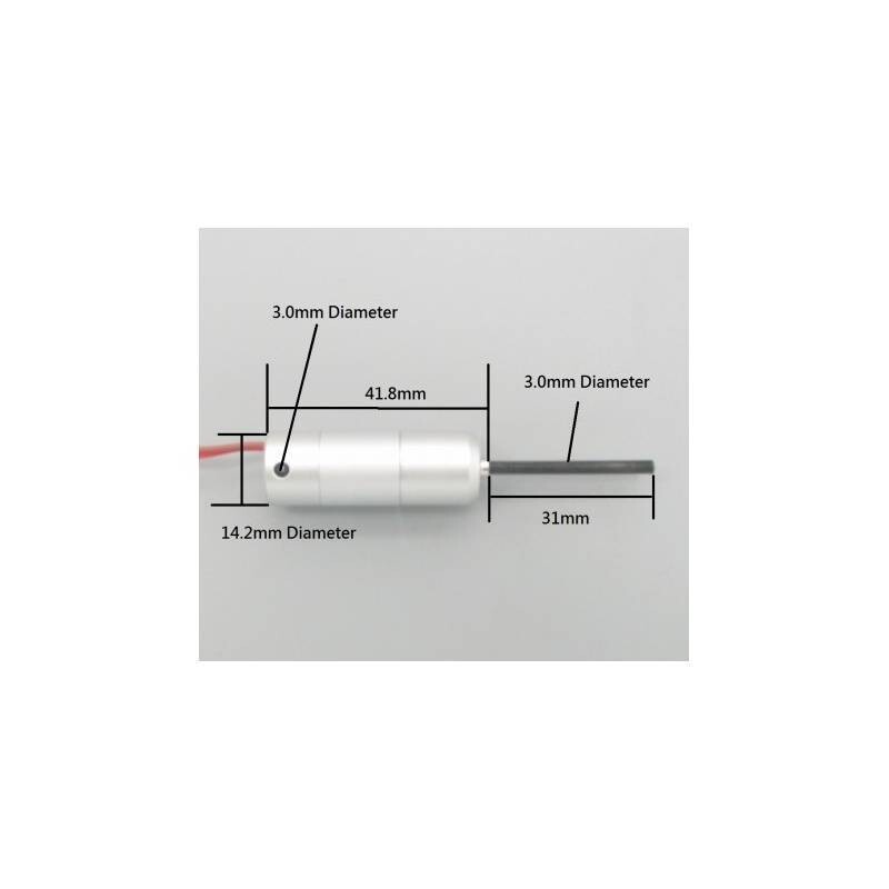 JP Hobby ER-005 ER-008 Alloy Electric Retract Motor Spare Part M3 (34mm shaft)
