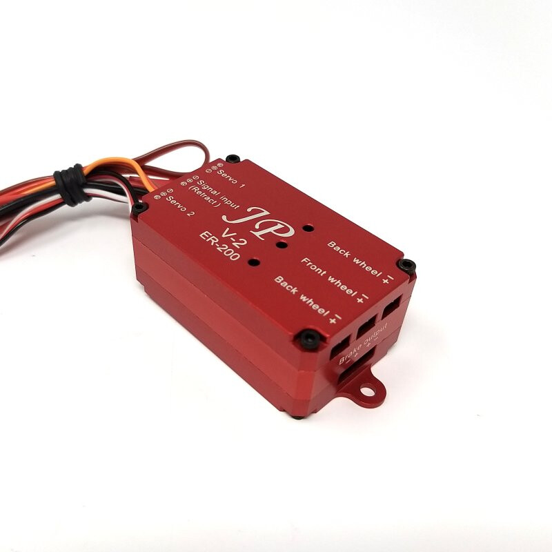 JP Hobby Dreirad-Controller Retract Box ER-200 V2 Fahrwerk mit Bremsmodul