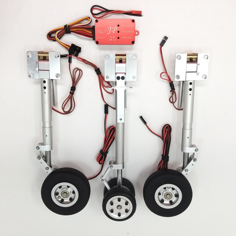 JP Hobby ER-008 Tricycle Full Set with Brakes (AF Model / Aerofoam T-45 1.5m) + Controller