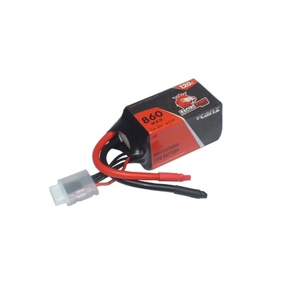 Vcanz Racing King 860mAh 120-240C 14.8V 4S LiPo Battery