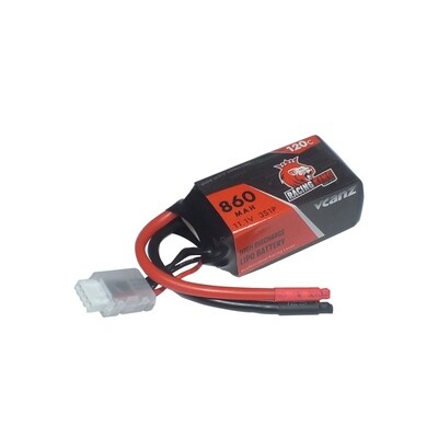 Vcanz Racing King 860mAh 120-240C 11.1V 3S LiPo Battery