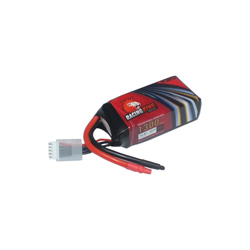 Vcanz Racing King 1300mAh 150-300C 14.8V 4S LiPo Akku Vcanz Racing King 1300mAh 150-300C 14.8V 4S LiPo Akku