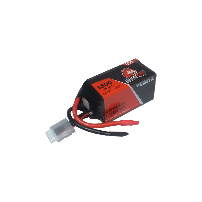 Vcanz Racing King 1500mAh 120-240C 14.8V 4S LiPo Akku Vcanz Racing King 1500mAh 120-240C 14.8V 4S LiPo Akku
