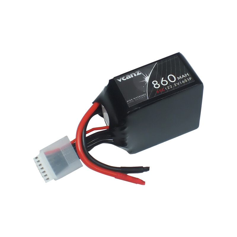 Vcanz 6S 22.2V 860mAh 65-130C Graphene Lipo RC-Akku Vcanz 6S 22.2V 860mAh 65-130C Graphene Lipo RC-Akku