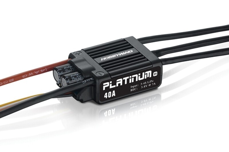 Hobbywing Platinum Pro 40A-4S SBEC V4.0